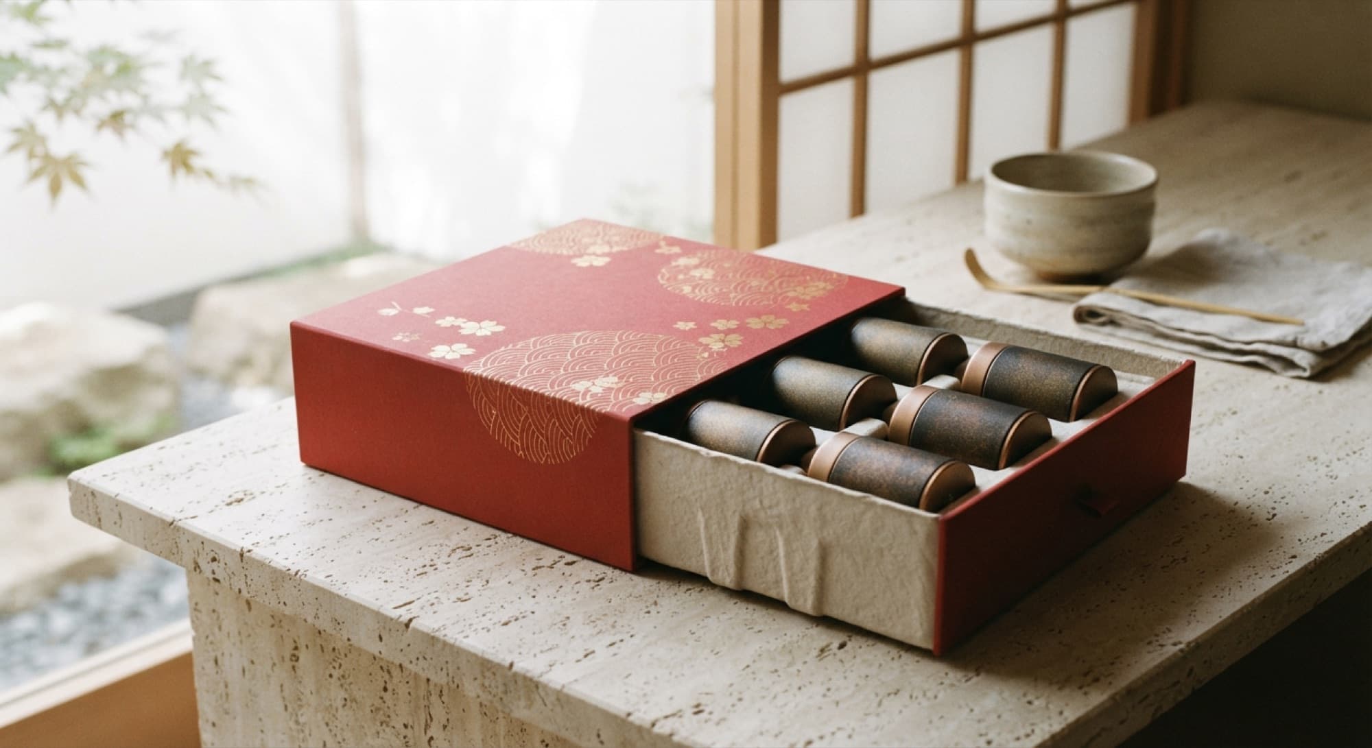 Hộp quà của Trà Long Vượng